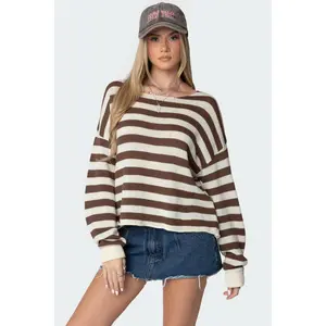Anney Oversized Striped Sweater Anney Oversized Striped Sweater