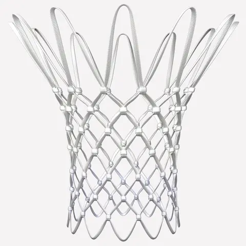 White Spalding All Weather Basketball Hoop Net