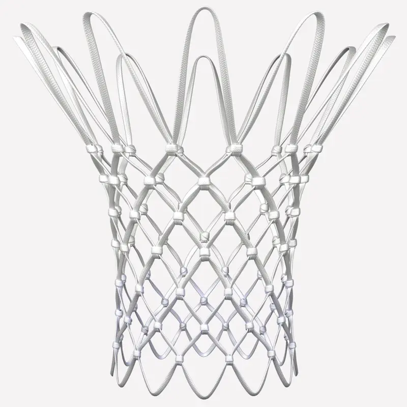 White Spalding All Weather Basketball Hoop Net