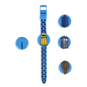 Doctor Who Interchangeable Head LCD Watch