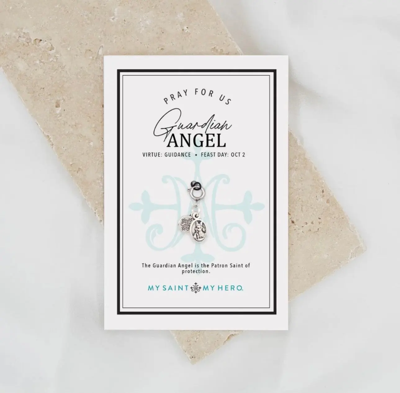 Guardian Angels Medal Charm