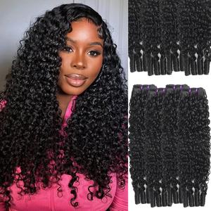 13A Raw 3C4A Burmese Curly With Spiral End 100% Human Hair Bundles Unprocessed Top Virgin Raw Brazilian Human Hair Curly 1-4 Bundles Deals with Natural Black Unprocessed extensions Minimal Shedding