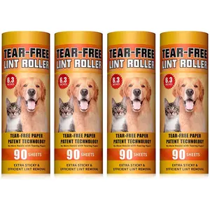 360 Sheets Large Lint Rollers Refills for Doonly Lint Roller,4 * 90sheets