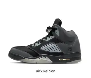 Dark grey suede + Silver splatter. These mids are pure stealth