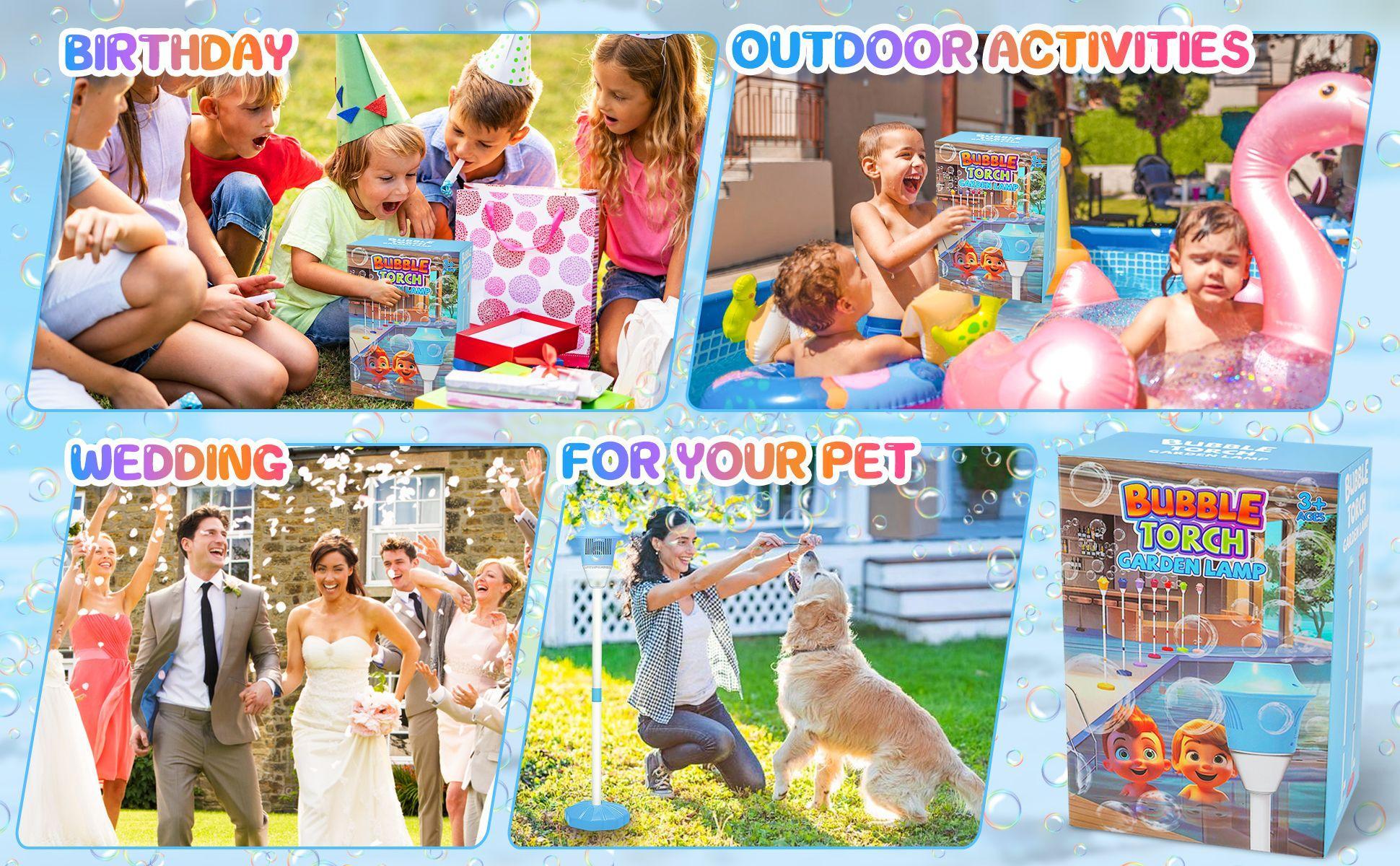 Automatic Handheld Bubble Machine for Kids, Bubble Maker Spring Summer Toys with Lights, Outdoor Rechargeable Blower Best Easter Gift for Children Automatic Handheld Bubble Machine for Kids, Bubble Maker Spring Summer Toys with Lights, Outdoor Rechargeable Blower Best Easter Gift for Children