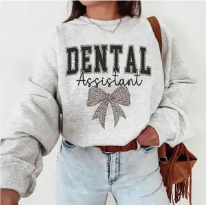 Dental Assistant Sweatshirt, Coquette Dental Sweater, DA Gift for RDA Sweater, Dental School Graduation Gift for Dental Assistant, for men and women