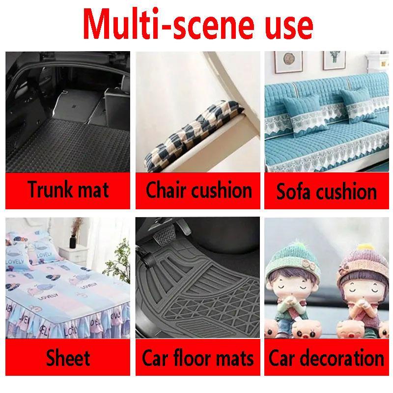 Double - sided adhesive - backed Velcro (10 pairs), self - adhesive hook - and - loop straps. Suitable for both indoor and outdoor use, applicable to carpets and car floor mats. Strong Hold Easy Installation girl room accessories