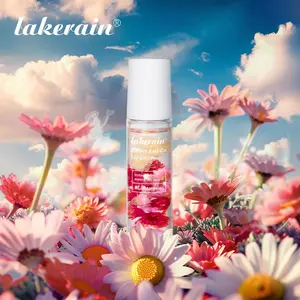 Flower Roll-on Lip Gloss, Hydrating Fruit Flavoured Lip Oil Makeup, Hydrating Long Lasting Moisturizing Clear Lip Glow Oil Shine Lip Gloss Set, Strawberry, Watermelon, Mango