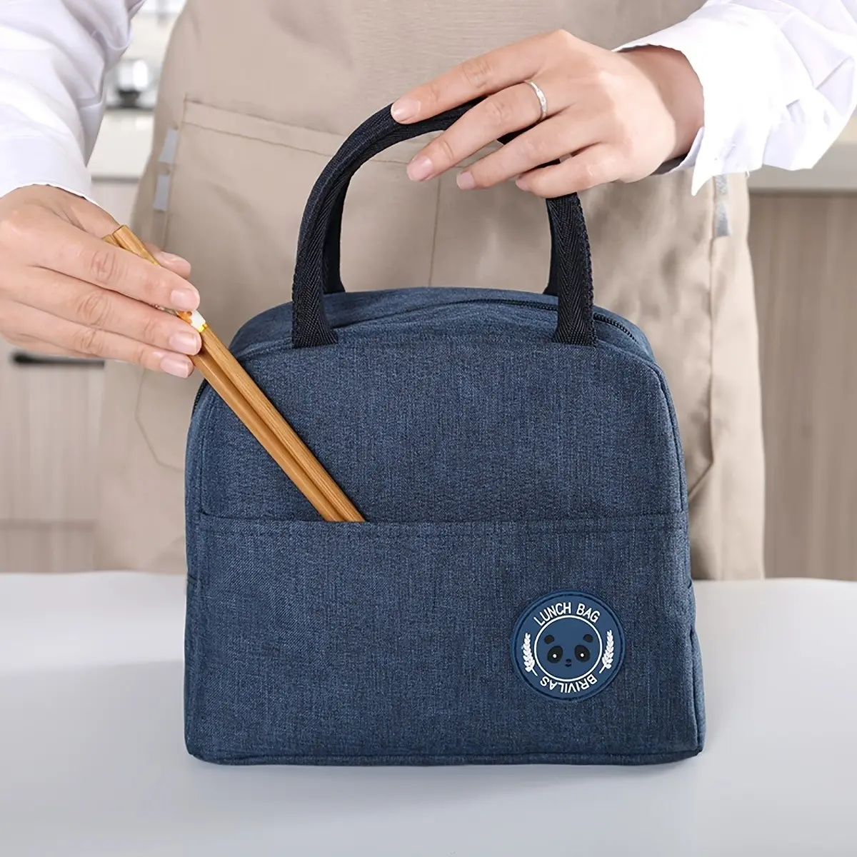Insulated Lunch Bag, Leak-Proof Portable Mini Lunch Pouch, Ideal for Adults and Kids, Perfect for School, Office, and Picnics, Durable Lunch Bags, Insulated Lunch Tote, Reusable Lunch Bags