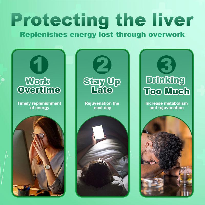 KDWKDW 120-Count Milk Thistle Capsules for Working Professionals Night Shift Workers & Elderly Liver Health Dietary Supplement