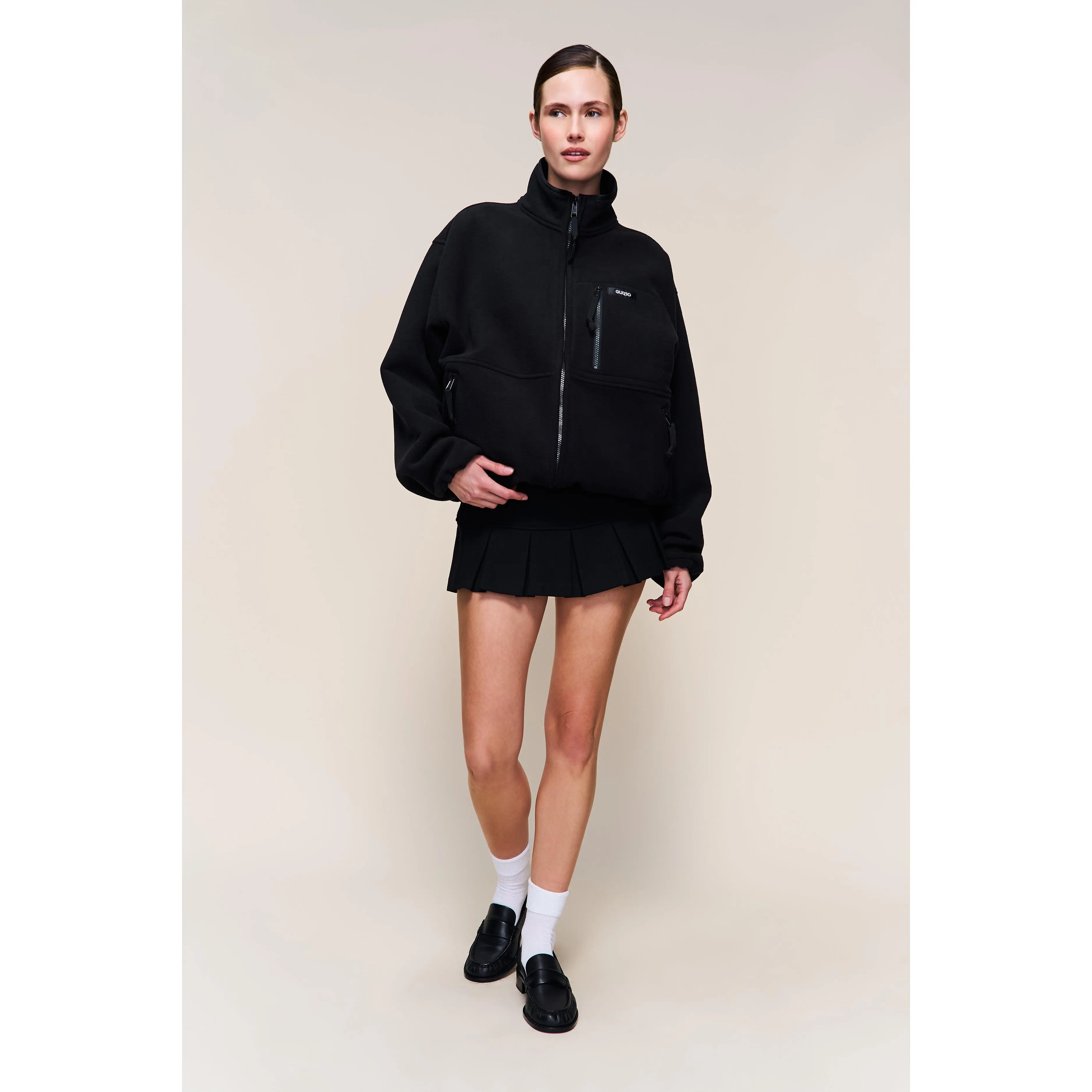 Guizio Fleece Zip Up Jacket