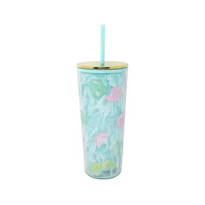 Lilly Pulitzer Tumbler with Straw, Shelden