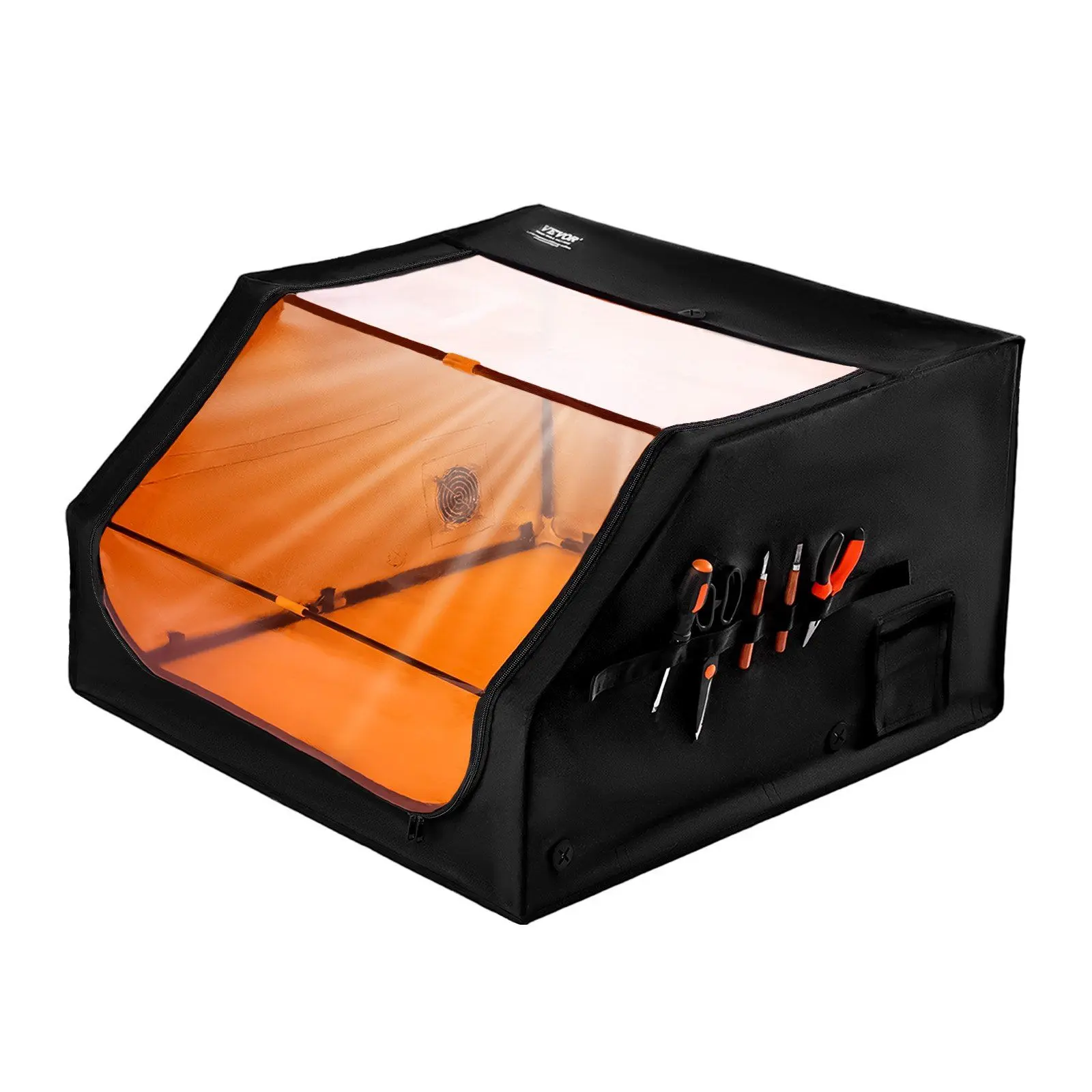 VEVOR Laser Engraver Enclosure 31.5 x 31.5 x 19.6" Fireproof Protective Cover