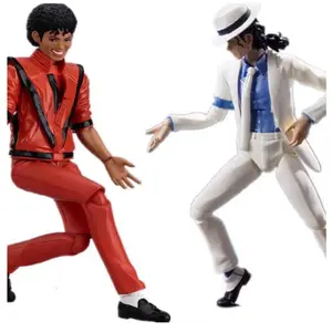 Michael Jackson Smooth Criminal Moonwalk Action Figure Collection Model Toys Figma 096 Michael Jackson MJ Thriller Collection