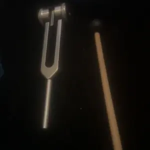 Professional Healing Tuning Forks Set, 1 Set Including 128 Hz/256 Hz/512 Hz Tuning Forks, Wooden Mallet, Storage Bag and Cloth, Musical Instrument Accessories