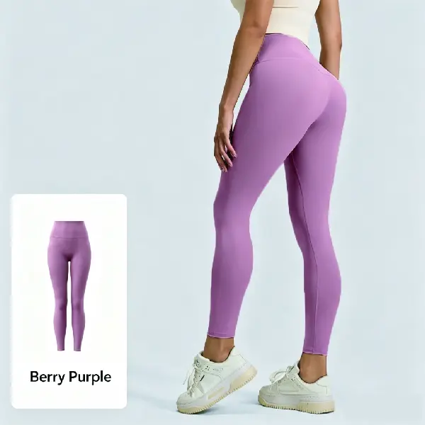 Women's Solid Ribbed High Waist Leggings, Breathable Quick Dry Skinny Sports Pants, Casual Stretchy Workout Trousers for Yoga Gym Running, All Seasons Ladies Fitness Exercise Leggings