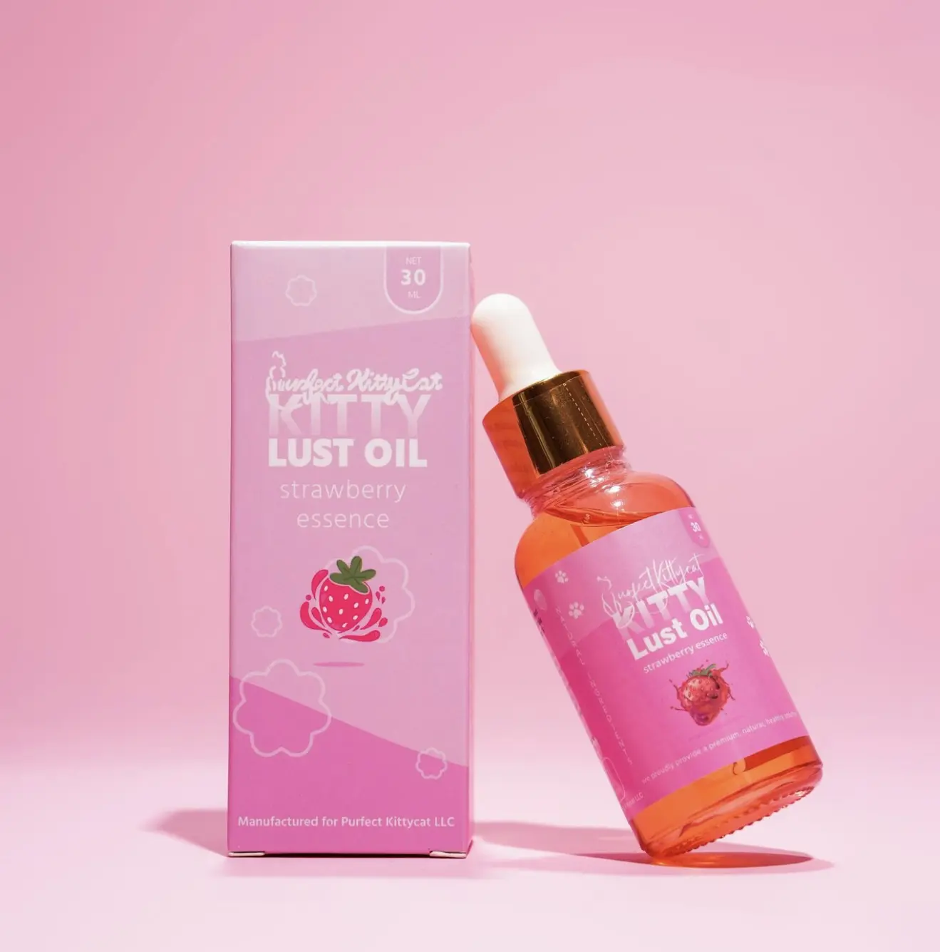 Glo Pretty 1oz Kitty Lust Oil Yummy, Moisturized, Glowing Skin Skincare Serums