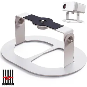 Projector Stand MINI Desktop Mount Angle Adjustable Projector Stand with 1/4 inch Mounting Screw &  Ties