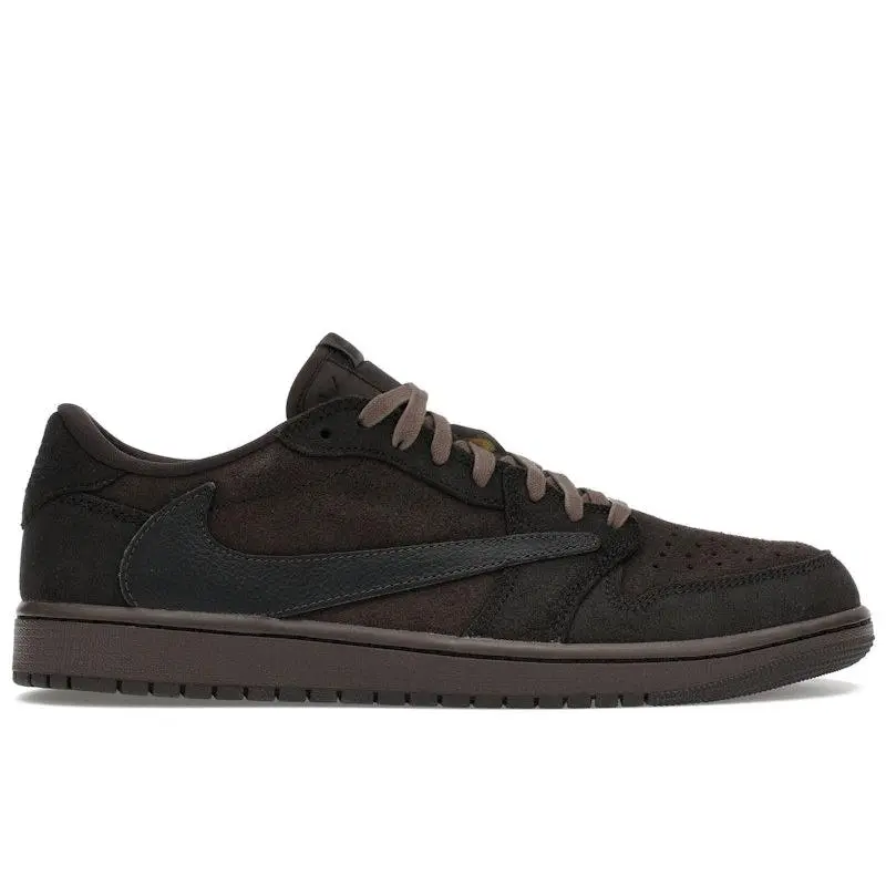 Jordan Men's 1 Retro Low OG SP Travis Scott Velvet Brown Basketball Shoes, from StockX