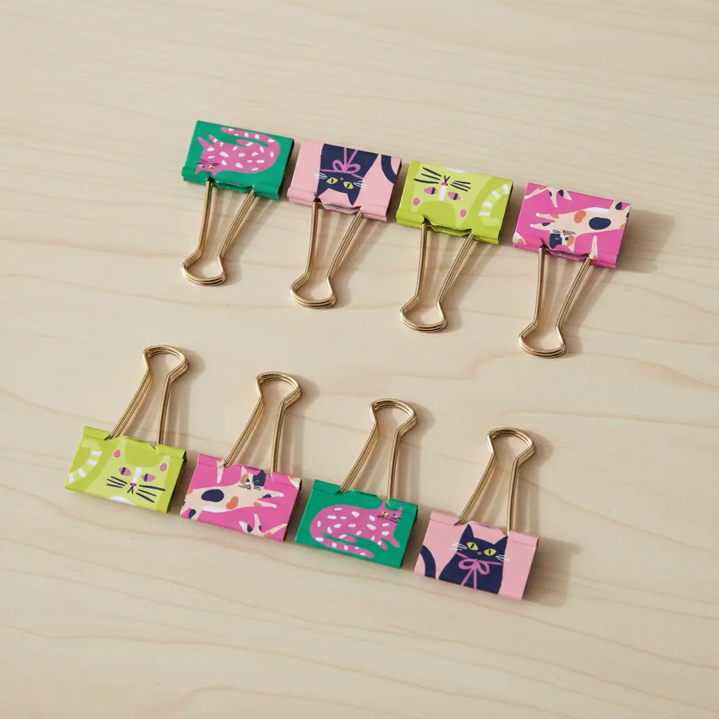 Cat Binder Clips