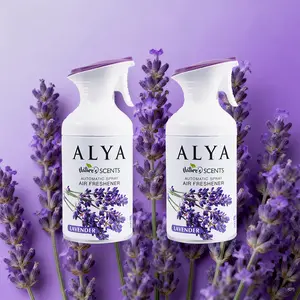 ALYA Nature Bathroom Odor Control Air Freshener Spray 5 Oz 2 Pack Floral Scent Vanilla Fragrance Hand-Spray Design
