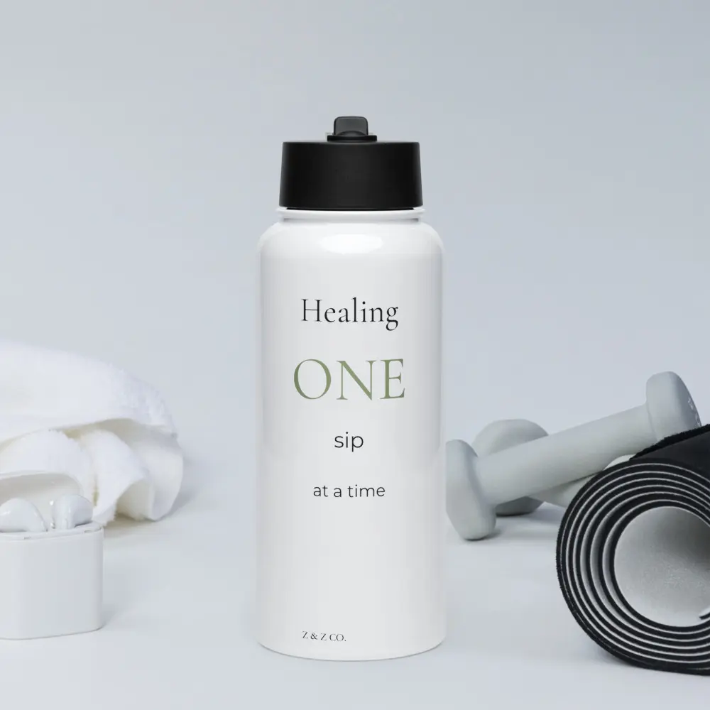 32 oz Stainless Steel Vacuum Flask Water Bottle - Kitchenware Drinkware for Daily Hydration Healing Sips