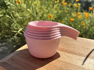 Cucharas taza medidora Rosita/Pink