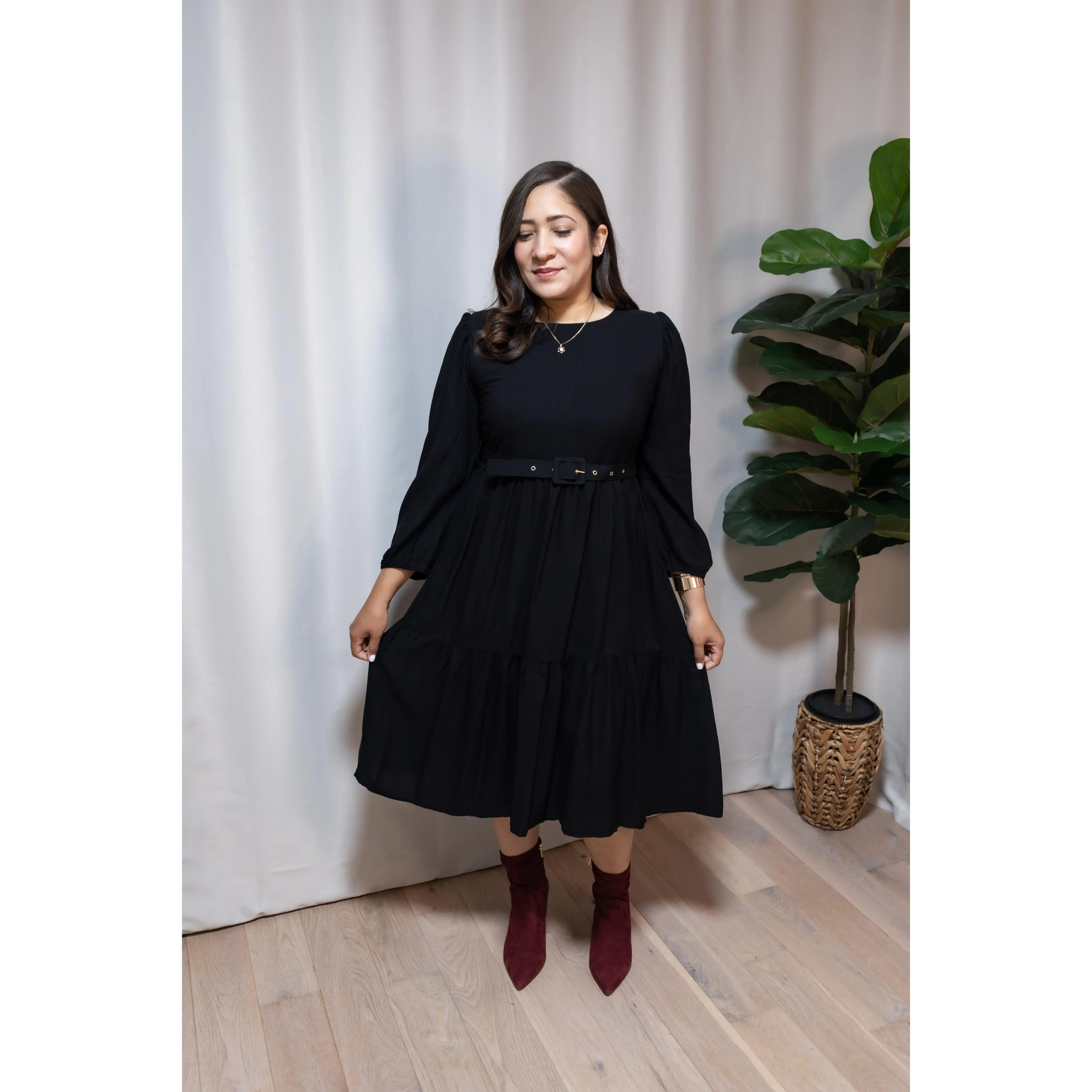 CAPRI DRESS BLACK
