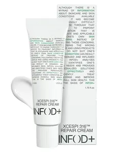 INFODPLUS XCESPI316 Repair Cream, Lightweight Moisturizer with Ceramides & Panthenol, Skin Barrier Support & Deep Hydration, Low pH Daily Cream for AM/PM Use, 50ml