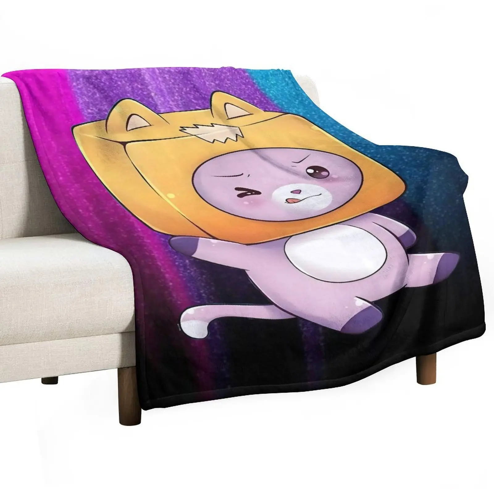 Lankybox Thermal Throw Blanket Soft Lightweight Patterned Flannel Blanket Room Decor,Bedding Room for Christmas Birthdas