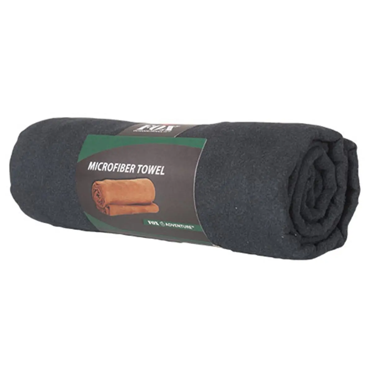 Fox Outdoor Microfiber Towel - Quick-Drying, Super Absorbent, Lightweight, Compact (Less Than Half the Weight of Conventional Towels) for Sports, Fishing Enthusiasts, Portable Outdoor Leisure Equipment, Outdoor Enthusiasts