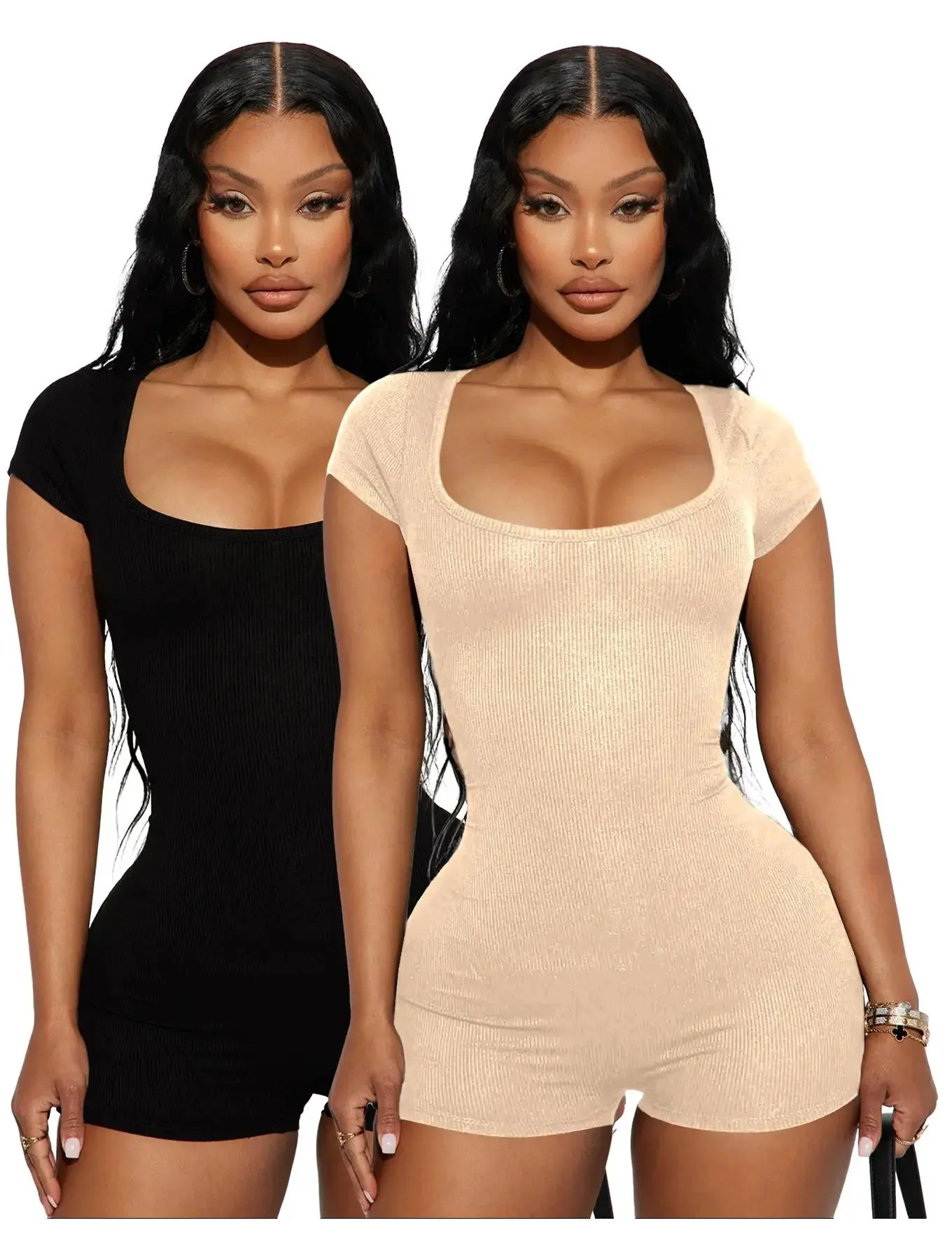 Black*1 pc+Apricot*1 pc