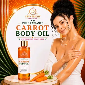 PURE RADIANCE CARROT BODY OIL.