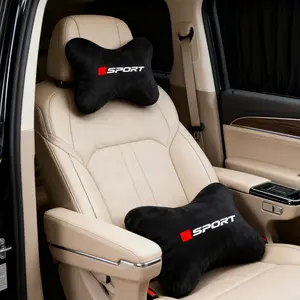Letter Series Headrest Pillow, Removable Headrest, Comfortable Car Seat Cushion, Car Accessories, Durable Design, Perfect for Daily Use, 1 Piece