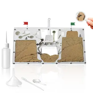 Ant Farm Castle , Expandable Sand Ant Farm Kit ,Ant Habitat for Live Ants, STEM Learning Science Toy for Kids & Adults