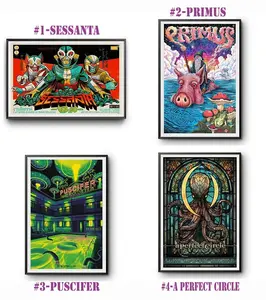 SESSANTA Primus & Puscifer & A Perfect Circle Hollywood, FL May 6, 2025 Poster