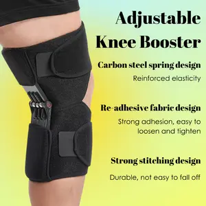 2pcs Spring Knee Support Set | Dual-Axis Joint Support System | Suitable for Those with Osteoarthritis And Leg Weakness | Anti-Slip Straps Compatible with Squats/ Running/ Yoga | Elderly Care And Fitness Training Equipment | Gift for The El