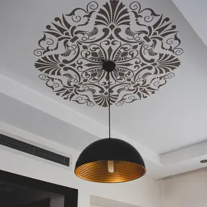 AQUA- Mandala Stencil For Painting- Large Reusable Mandala Stencils