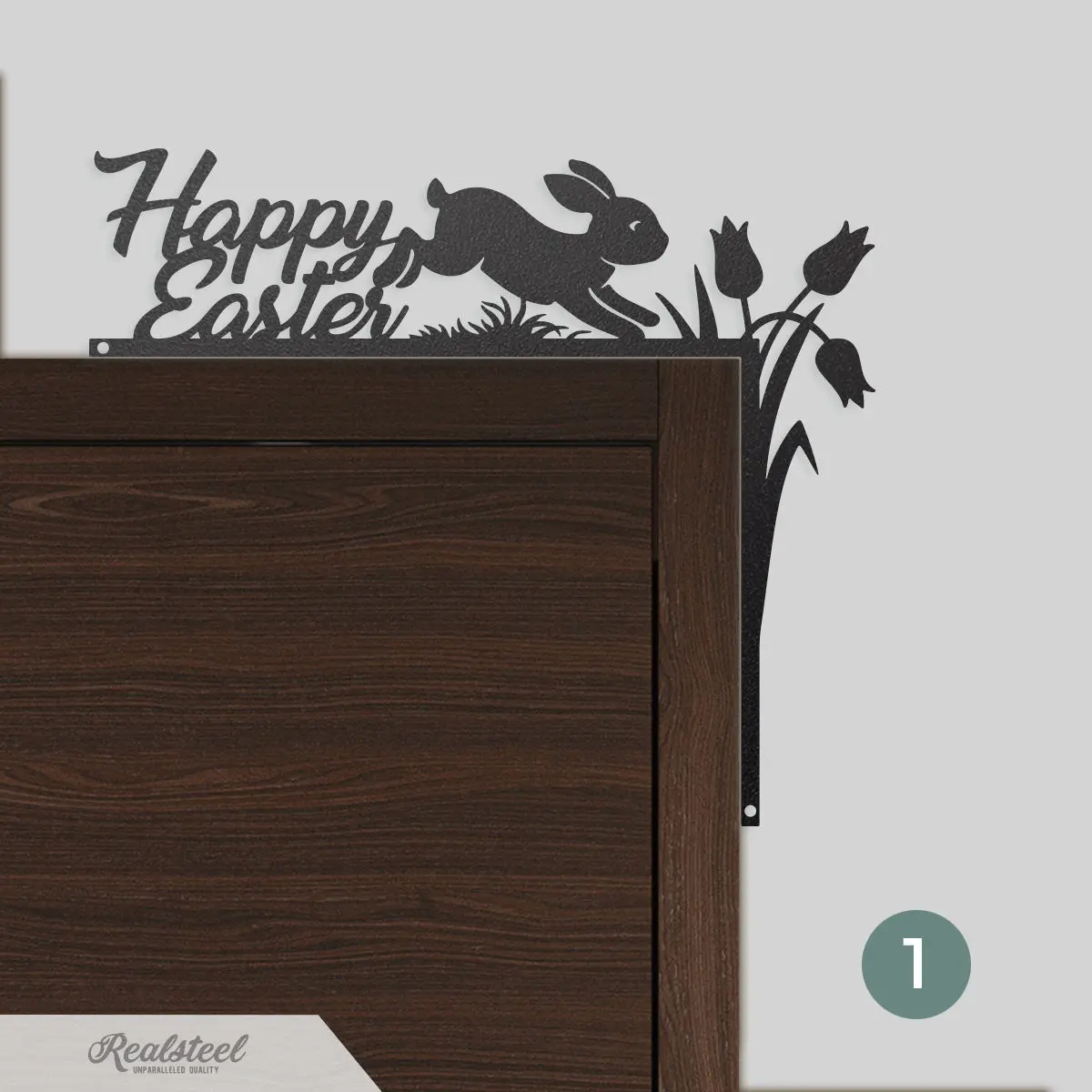 Easter Door Corner Decor