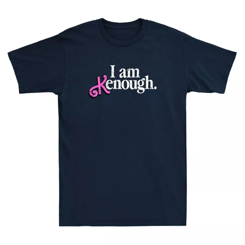 I Am Kenough Shirt Funny Kenough - I Am Kenough Funny Quote Retro Unisex T-shirt, Soft Cotton Blend, Breathable Comfort, Gift For