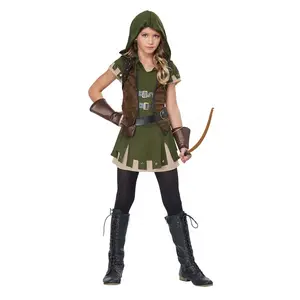 Miss Robin Hood Costume for Girls