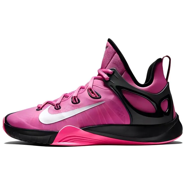 NIKE Zoom Hyperrev 2015 'Think Pink' Mid-Top Skating Shoes, Unisex Versatile Comfort Casual Trainers, Style Code 705370-606