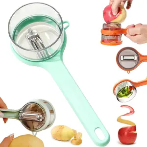 Fruit and Vegetable Peeling Tool with Box – Double-Sided Stainless Steel Peeler for Daily Kitchen Tasks