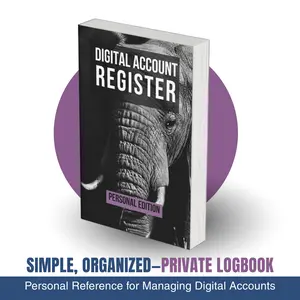 Digital Account Register: Personal Edition