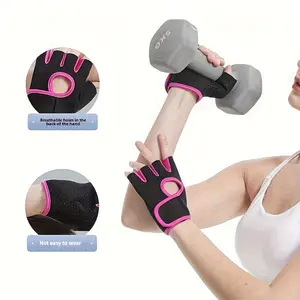 Half-Finger Fitness Gloves Training Sports Gloves, Unisex Cycling Gloves for Men and Women, Versatile Exercise Gloves