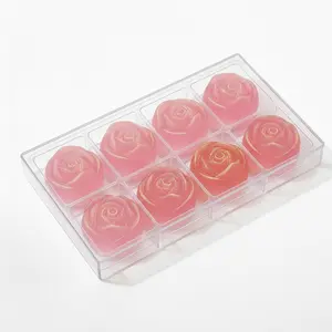Japanese Crystal Candy - Rose Treat Box - Strawberry Collection - Kohakutou