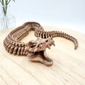 Flexi Python Boney Snake Figurine