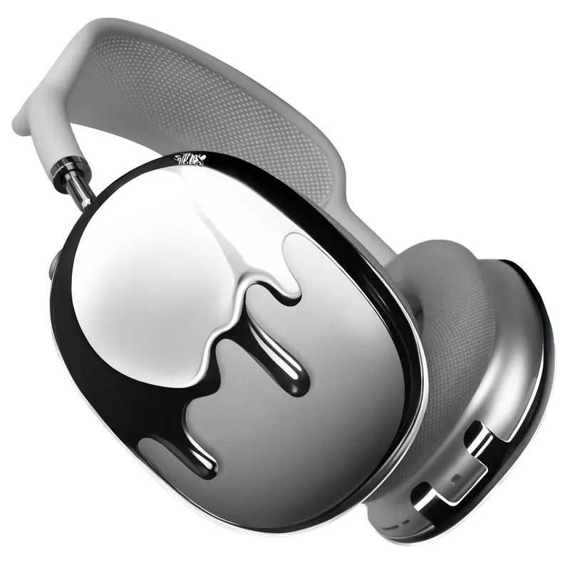 qlix Blue Chain Frames for AirPods Max 1 & 2, Durable Lightweight