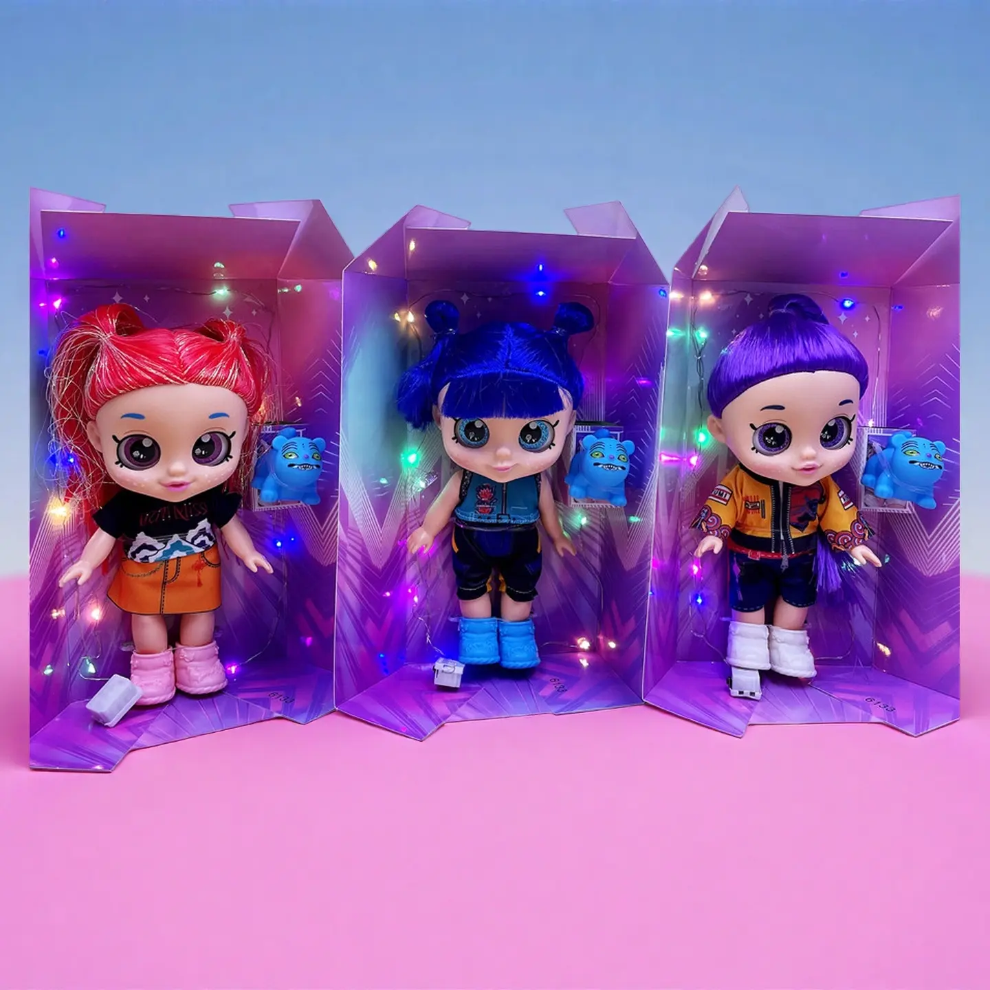 Kpop Dolls Anime Action Figures Set, 9.45 Inch 5 Joints Can Play Music, Rumi Mira Zoey Dolls,K-pop Fan collection Birthday & Mother's Day Gifts for kids, Girls & boys toys Kpop Dolls Anime Action Figures Set, 9.45 Inch 5 Joints Can Play Music, Rumi Mira Zoey Dolls,K-pop Fan collection Birthday & Mother's Day Gifts for kids, Girls & boys toys