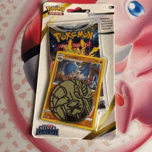 SILVER TEMPEST BOOSTER PACK + promo card + Pokémon coin